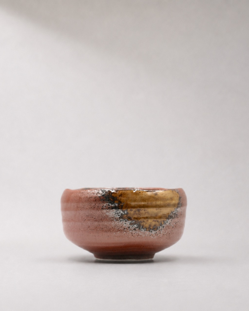 Shigaraki Oribe Matchawan -信楽織部抹茶碗-